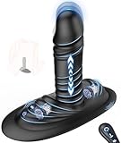 Realistischer Anal Dildo & Grinder-Vibrator mit Silikon-Vollummantelung,...