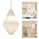 Kreativpapier Lampenschirm Papier,Origami Design Papier Lampenschirm,Moderner Lampen Schirm Rund...
