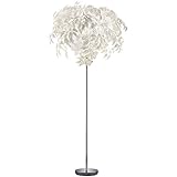 RL LIVE YOUR LIGHT Reality Leuchten Stehleuchte Leavy R40463001, Metall Nickel matt, Schirm...