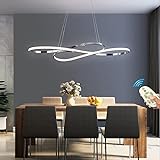 LED Pendelleuchte Esstisch Esszimmer Lampen Hängelampe Dimmbar mit Fernbedienung Küchen Wohnzimmer...