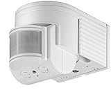 Goobay 95175 Infrarot Bewegungsmelder für Innen & Aussen 180° Pir Sensor LED...