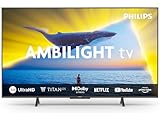 PHILIPS Ambilight 55PUS8109 4K LED Smart TV - 55-Zoll Display mit Pixel-präziser Ultra HD, Titan OS...