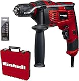 Einhell Schlagbohrmaschinen-Set TC-ID 720/1 E Kit (Bohren/Schlagbohren, 13...