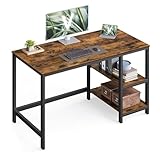 VASAGLE Tisch, Computertisch, Bürotisch, 120 x 60 x 76 cm, moderner Stil, für Arbeitszimmer,...