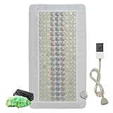 VEVOR Elektrisches Heizkissen, Infrarot, 132 Jade-Steine, 54 Turmalinsteine,...