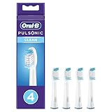 Oral-B Pulsonic Clean – ORIGINAL Aufsteckbürsten für Schallzahnbürsten – Bürstenköpfe,...