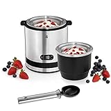 WMF Küchenminis 3in1 Eismaschine, Ice Maker für Frozen Joghurt, Sorbet und...