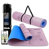 LA MENTE ES MARAVILLOSA - Gymnastikmatte, Rutschfest Yogamatte inkl. Tragegurt +...