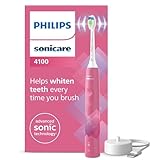 Philips Sonicare 4100 elektrische Zahnbürste mit Schalltechnologie und zwei...