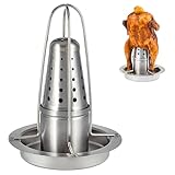 bremermann Hähnchengriller mit Aromabehälter, Hähnchenbräter, Hähnchenhalter aus Edelstahl (1)