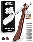 ANYMALE Premium Rasiermesser 'The Edge' - Herren Set mit 5 Wechselklingen - Nassrasierer mit...