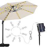 Parasollichter | Patio Regenschirm Licht | Wasserdichte Parasol -Lampenkette | Dachpol...