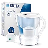 BRITA Wasserfilter Kanne Marella XL weiß (3,5l) inkl. 1x MAXTRA PRO All-in-1...