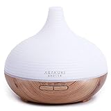 ASAKUKI 300ml Aroma Diffuser für Duftöle, Premium Ultraschall Luftbefeuchter Aromatherapie Öle...