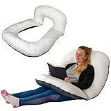 hugnaps Lesekissen für Bett und Sofa - Rückenkissen - Komfortkissen Erwachsene - Reading Pillow -...