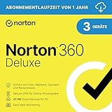 Norton 360 Deluxe 2024 | 3 Geräte | Antivirus | Secure VPN | Passwort-Manager |...