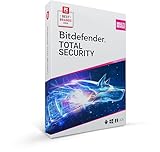 Bitdefender Total Security 2025 - 5 Geräte | 1 Jahr Abonnement | PC/Mac |...