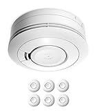 Ei Electronics Ei650 Rauchwarnmelder, Rauchmelder im 6er Set, Stand-Alone-Gerät...