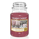 Yankee Candle Duftkerze im Glas (groß) | Home Sweet Home | Brenndauer bis zu 150 Stunden | Perfekte...