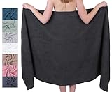 Betz Badetuch XXL 100x200 cm – 1 Stück – Saunatuch & Strandtuch aus 100% Baumwolle, 360 g/m²...