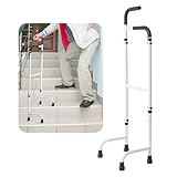 Treppensteighilfe für Treppensteiger, Höhenverstellbar 76-117 cm, passend für...