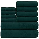 GC GAVENO CAVAILIA Weiche Handtücher – 10-teiliges Badezimmer-Handtuch-Set, hochwertig,...