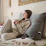 Björn&Schiller Rückenkissen - Lesekissen für Bett und Sofa, Keilkissen, Rückenpolster für die...
