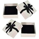 Geschenkbox mit Deckel,7.5x7.5x3.5cm Geschenkkarton,Geschenkbox mit...