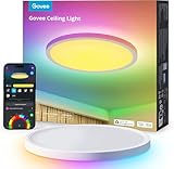 Govee Deckenleuchte RGBIC Smart, 24W Ø30cm Led Deckenleuchte dimmbar, Deckenlampe Led mit 16...