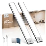 Schrankbeleuchtung Led Lampe mit Bewegungsmelder - 30cm 2200mAh Unterbauleuchte Küche Licht...