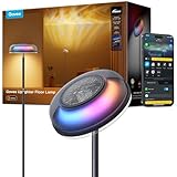 Govee Deckenfluter Stehlampe Wellenbeleuchtung RGBICWW, Dreizonenbeleuchtung Stehlampe Kompatibel...