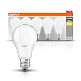 Osram Lamps LED Base Classic A Lampe, Sockel: E27, 2700 K, 8, 50 W, Ersatz für 60-W-Glühbirne,...