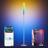 Govee RGBIC Zylinder Stehlampe, LED Ecke Stehlampe mit Wi-Fi App Steuerung, Smart Lampe mit 64+...