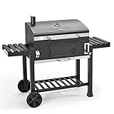 TAINO HERO XXL Smoker Holzkohle-Grill BBQ Grillwagen Standgrill