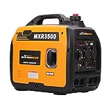 maXpeedingrods Inverter Stromerzeuger 3300W Stromgenerator Benzin Superleise 4...