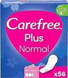 Carefree Plus Normal Ohne Duft 56 Stk., Slipeinlage für Komfort, Trockenheit...