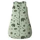 Looxii Schlafsack Baby Winter Baumwolle 2.5 TOG Warm Winterschlafsack Weich...