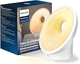 PHILIPS Sleep & Wake-up Light, farbige Sonnenaufgangssimulation, 25 Lichtstärken, mehrere Töne und...