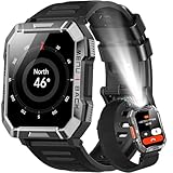 Blackview Smartwatch Herren, Fitnessuhr mit Telefonfunktion, Anrufe...