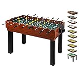 10 in 1 Multifunktionstisch für die ganze Familie - Multigame Spieltisch Multifunktion für Kinder...