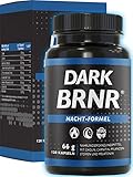 BRNR DARK BRNR Nacht-Formel mit Melatonin und L-Carnitin, Stoffwechsel-Rezeptur...