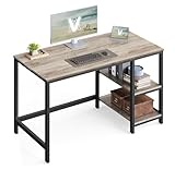 VASAGLE Tisch, Computertisch, Bürotisch, 120 x 60 x 76 cm, moderner Stil, für Arbeitszimmer,...