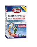 Abtei Magnesium 500 Plus Extra-Vital-Depot - für Muskeln, Nerven und Herz - hochdosiert mit 500 mg...