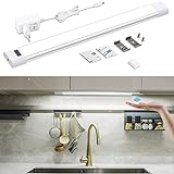 WOBANE Unterbauleuchte küche LED Dimmbar,Heller Lichtleiste mit Berührungsloser Sensor,LED...