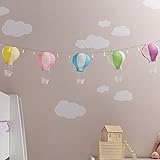 Lights4fun Heißluftballon Deko Kinderzimmer Deko