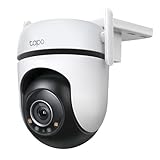 Tapo TP-Link C520WS Überwachungskamera Außen, Starlight Farbe Nachtsicht,360°...