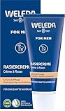 WELEDA Bio FOR MEN Rasiercreme, Naturkosmetik Rasierschaum für die Pflege und...