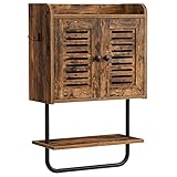 HOOBRO Medizinschrank, Badezimmerschrank, Wandschrank für Badezimmer, Küchenschrank, Badschrank...