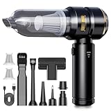 Handstaubsauger, 26KPA Handstaubsauger Akku Kabellos, 4-in-1 Auto Staubsauger...