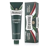 Proraso Shaving Cream Tube, 150 ml, erfrischende, belebende und cremige...